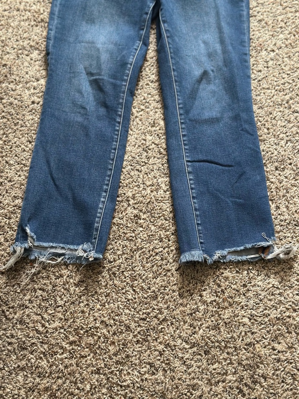 Vervet High Waisted Straight Leg Ankle Length Jeans Size 30 - 31” waist - Picture 2 of 7